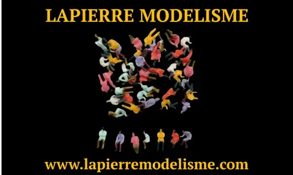 100 personnages assis HO