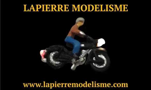 Moto éclairée N1