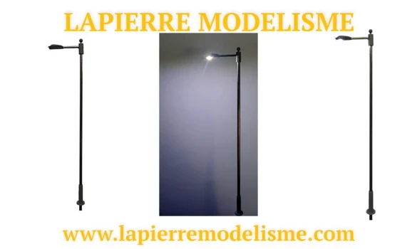 Lampadaire simple à LED 100mm