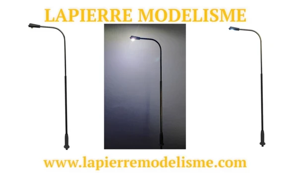 Lampadaire simple à LED 100mm