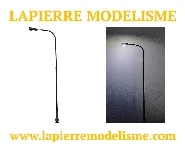 Lampadaire simple à LED 100mm