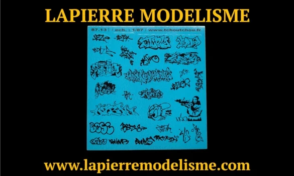 Tags / graffiti noir