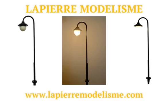 Lampadaire simple à LED