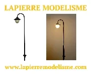 Lampadaire simple à LED