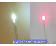 10 LEDs CMS 0605 blanc froid/rouge FE