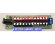 Bornier à vis de distribution 2x12