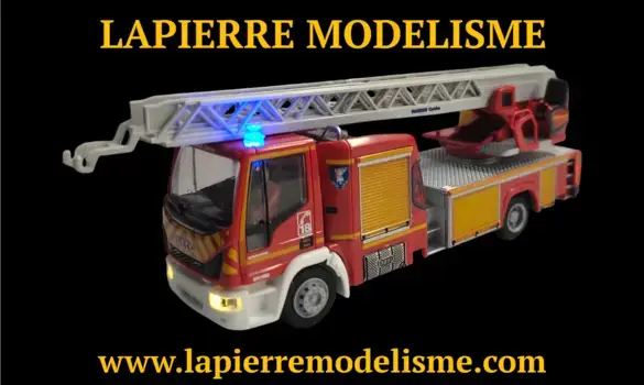 Camion pompier échelle