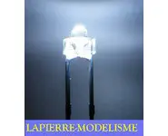 10 LEDs 1.8mm blanc froid