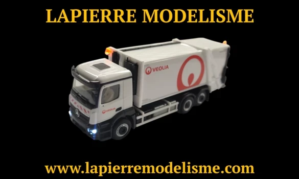 Camion poubelle Veolia