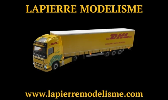 Semi remorque DHL éclairé