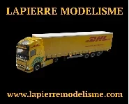 Semi remorque DHL éclairé