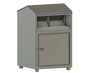 Benne à collecte de vêtements