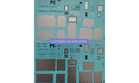 pompiers rideaux gris metal + logo