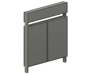 Panneau d'affichage pour gare