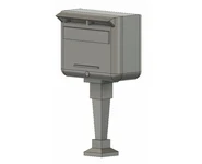 Boite aux lettres sur pied