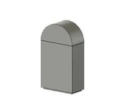 Lot de 3 bornes kilométriques