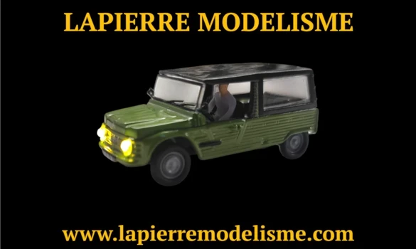 Mehari verte éclairé