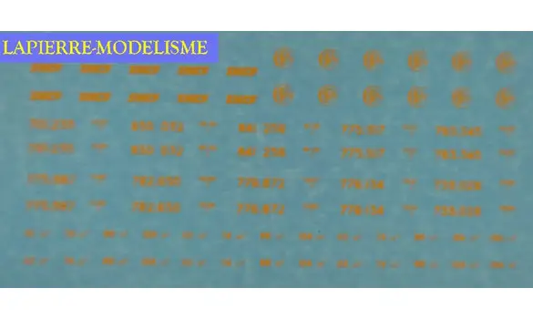 Marquages bâches SNCF