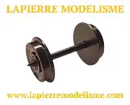 Essieu Ø11.4 entre pointe 25.4mm