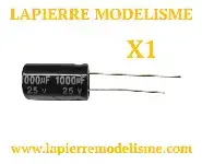 1 condenstateur 1000µF
