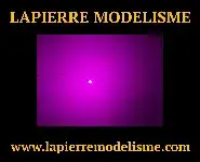 10 LEDs CMS 0603 violette fil émaillé