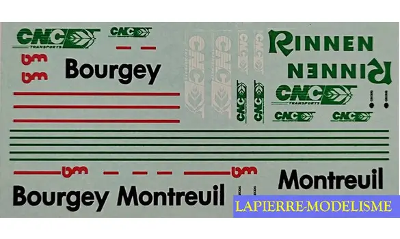 Bourgey Montreuil, Rinnen Et CNC