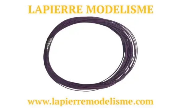 Fil AWG30 violet 10m