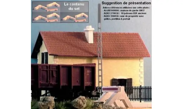 3 heurtoirs bibloc béton N