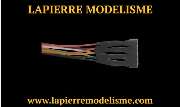 Prise femelle pour décodeur cablée