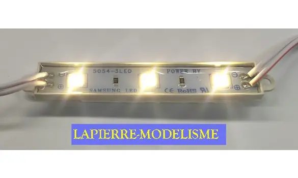 Caisson blanc chaud 3LEDs