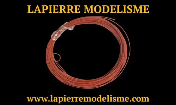 Fil AWG30 orange 10m