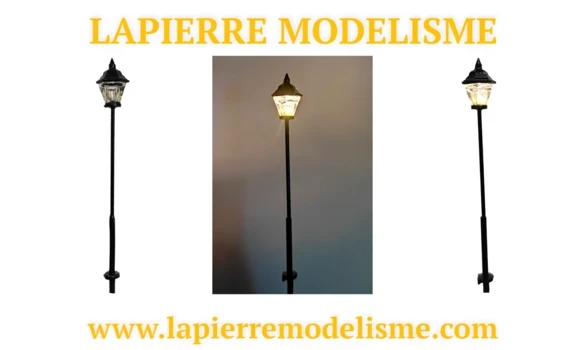 Lampadaire simple à LED