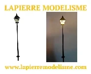 Lampadaire simple à LED