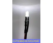10 LEDs pré-câblées 3mm Blanc froid