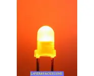 10 LEDs 3mm orange
