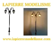 Lampadaire double à LED