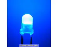 10 LEDs 3mm bleue