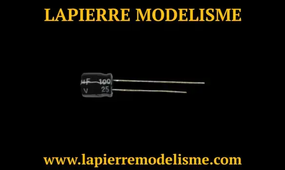 1 condensateur 100µF 25V