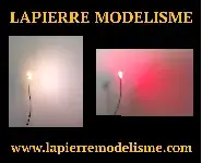 10 LEDs CMS 0605 blanc chaud/rouge FE