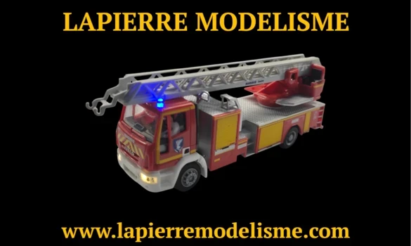 Camion pompier échelle