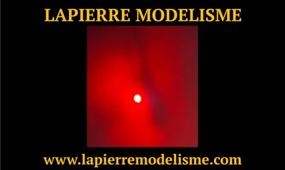 10 LEDs CMS 0401 rouge fil émaillé