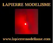 10 LEDs CMS 0401 rouge fil émaillé