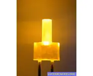 10 LEDs 2mm jaune clignotantes