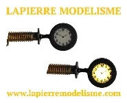 Horloge murale éclairé