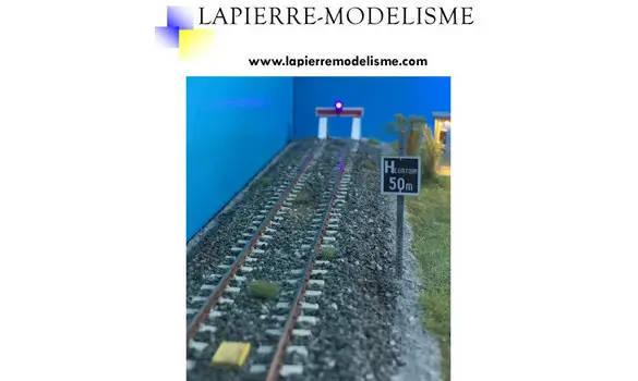 Kit heurtoir éclairage violet