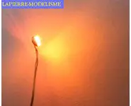 1 LED CMS clignotante orange FE