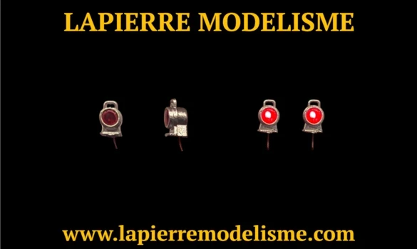 Lanternes éclairés époque 3/4 Alu