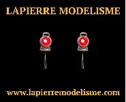 Lanternes éclairés époque 3/4 Alu