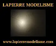 1 LED CMS 0603 blanc chaud fil émaillé