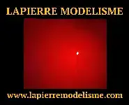 1 LED CMS 0603 rouge fil émaillé